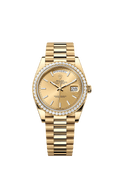 Rolex - Day-Date 40 Yellow Gold / Diamond / Champagne — Ref. 228348RBR