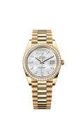 Rolex - Day-Date 40 Yellow Gold - Diamond / MOP - Baguette — Ref. 228348RBR
