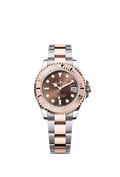 Rolex Yacht-Master 37 Rolesor Everose / Chocolate — Ref. 268621