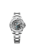 Rolex Yacht-Master 37 Rolesium / Dark Rhodium — Ref. 268622