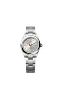 Rolex Oyster Perpetual 28 Stainless Steel / Silver — Ref. 276200