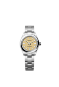 Rolex - Oyster Perpetual 28 Stainless Steel / Beige — Ref. 276200