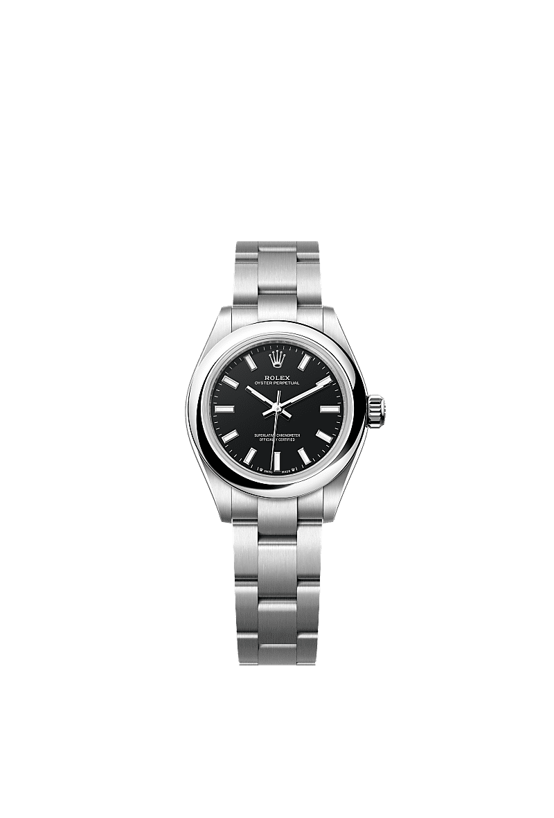 Rolex Oyster Perpetual 28 Black Matte — Ref. 276200