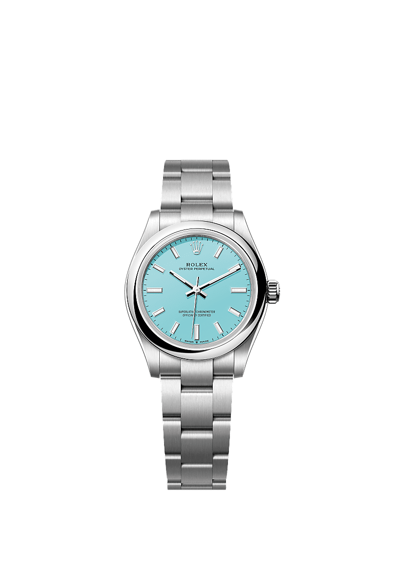 Rolex Oyster Perpetual 31 Stainless Steel / Turquoise — Ref. 277200