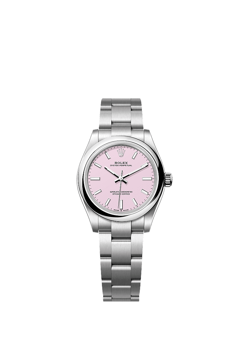 Rolex Oyster Perpetual 31 Stainless Steel / Pink — Ref. 277200
