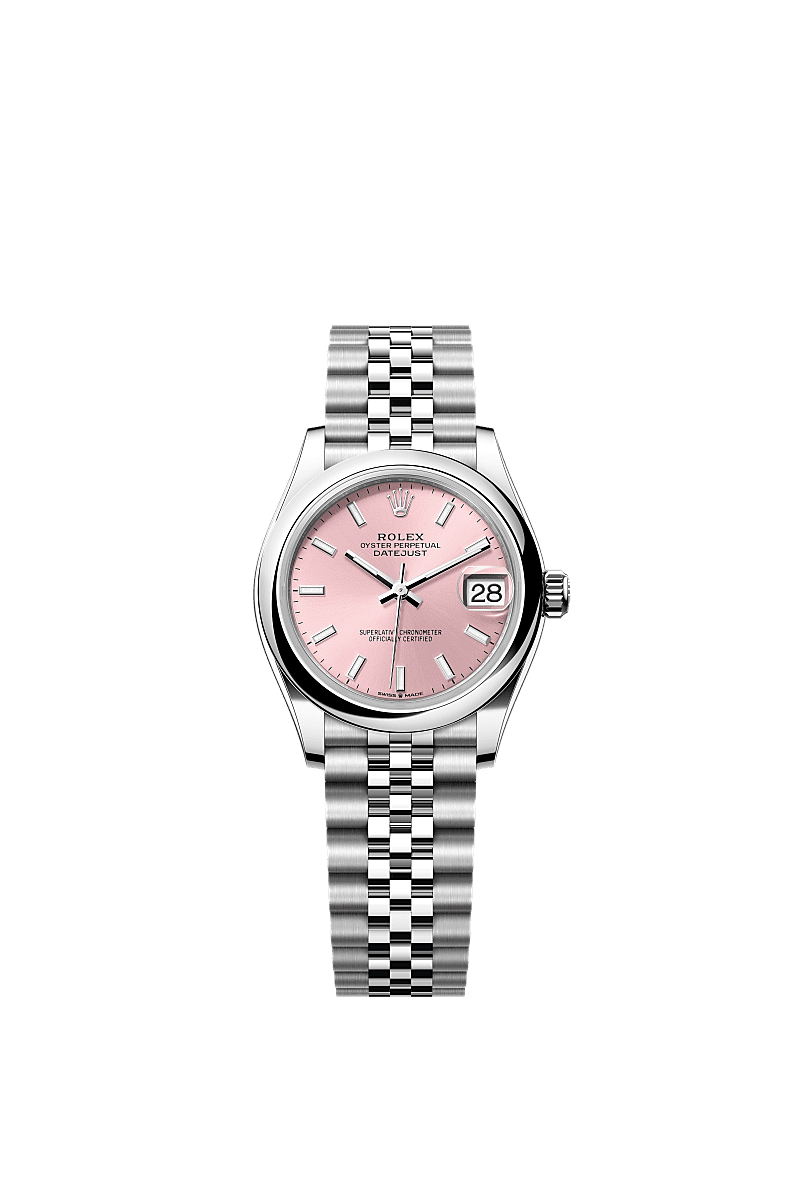 Rolex Datejust 31 Stainless Steel / Jubilee / Pink — Ref. 278240