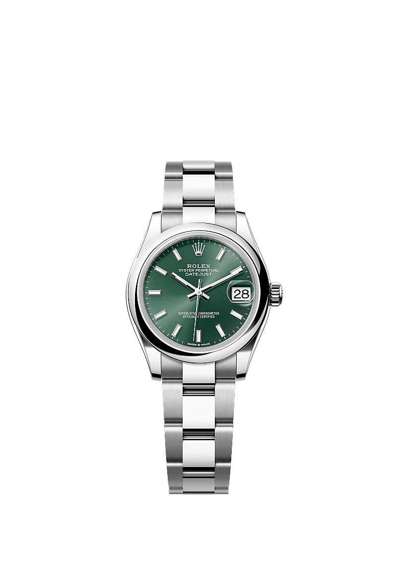 Rolex Datejust 31 Stainless Steel / Oyster / Green — Ref. 278240