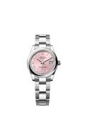 Rolex Datejust 31 Stainless Steel / Oyster / Pink - Roman — Ref. 278240