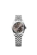 Rolex Datejust 31 Stainless Steel / Jubilee / Grey - Roman — Ref. 278240