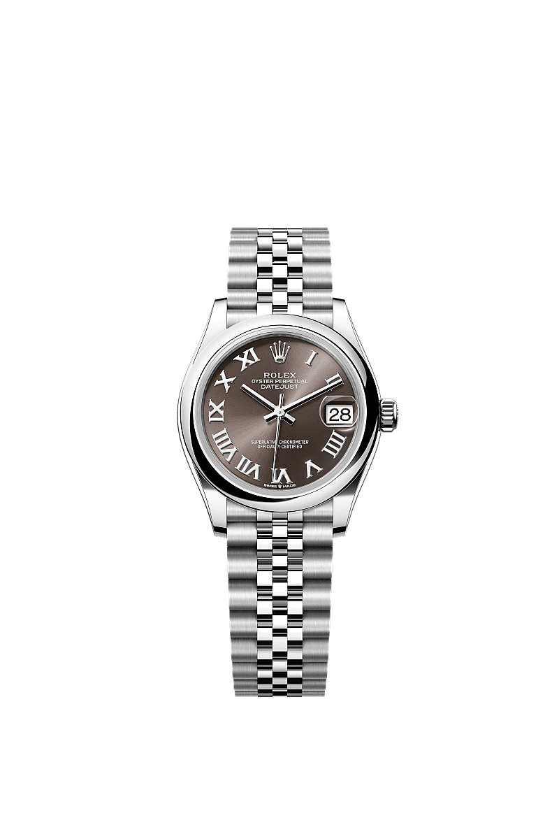 Rolex Datejust 31 Stainless Steel / Jubilee / Grey - Roman — Ref. 278240
