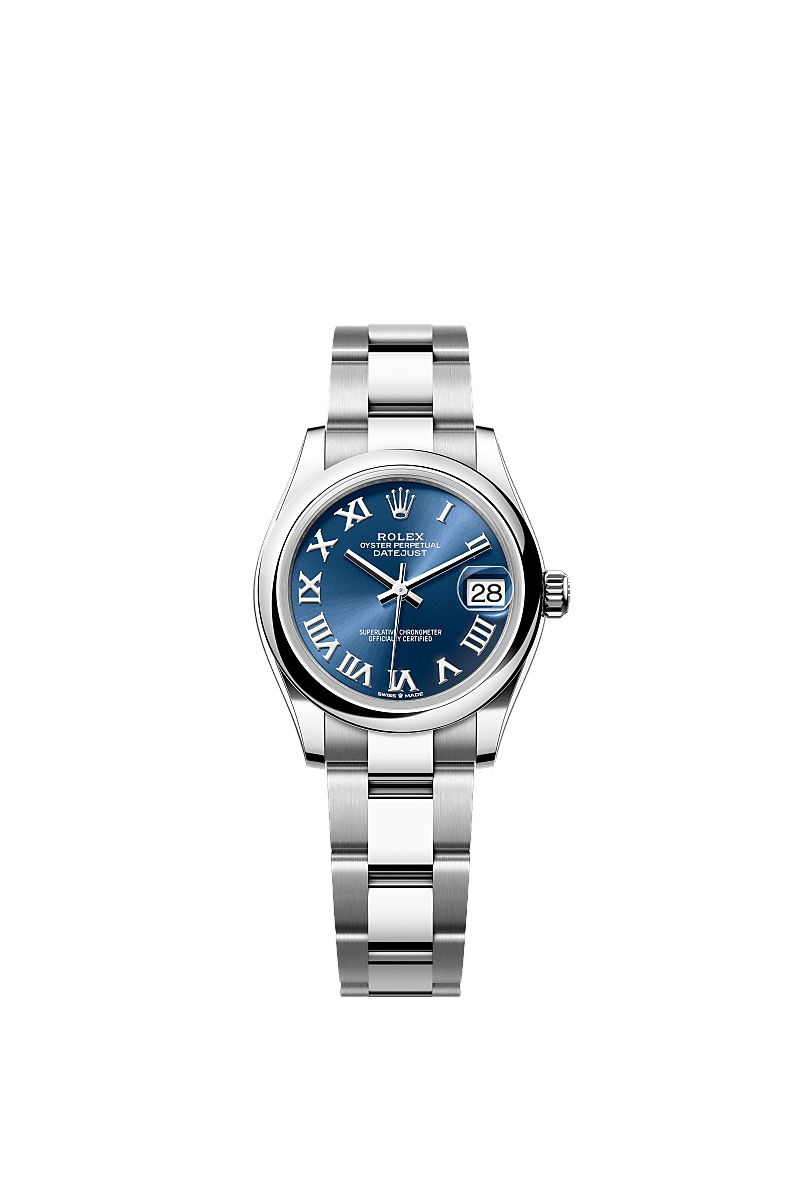 Rolex Datejust 31 Steel - Blue / Oyster — Ref. 278240