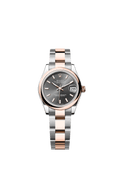 Rolex Datejust 31 Stainless Steel/ Rose Gold / Domed / Grey / Oyster — Ref. 278241