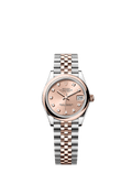 Rolex Datejust 31 Stainless Steel/ Rose Gold / Domed / Rose - Diamond / Jubilee — Ref. 278241