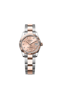 Rolex Datejust 31 Stainless Steel/ Rose Gold / Fluted / Rose - Diamond / Oyster — Ref. 278271