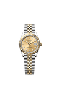 Rolex Datejust 31 Stainless Steel / Yellow Gold / Fluted / Champagne / Jubilee — Ref. 278273