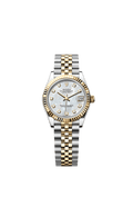 Rolex Datejust 31 Stainless Steel / Yellow Gold / Fluted / Jubilee — Ref. 278273