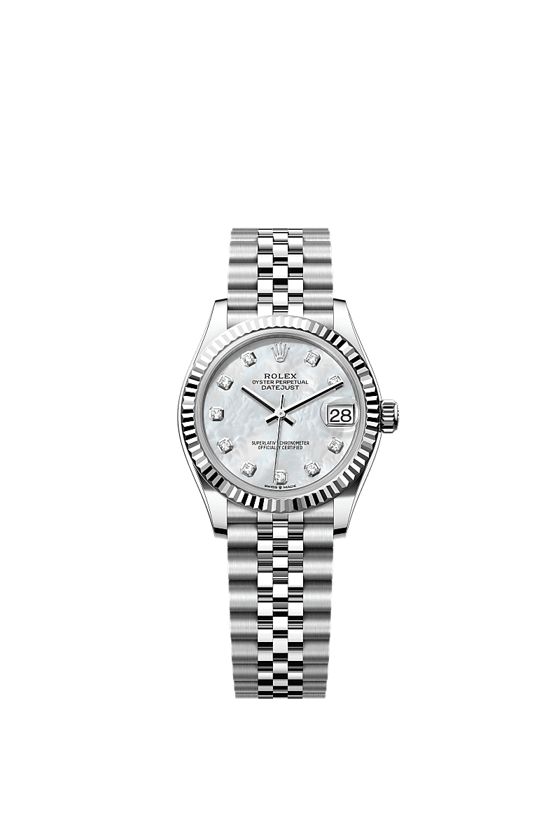 Rolex Datejust 31 Stainless Steel Fluted / Jubilee / MOP — Ref. 278274
