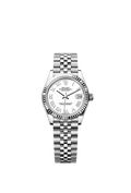 Rolex Datejust 31 Stainless Steel Fluted / Jubilee / White - Roman — Ref. 278274