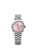 Rolex Datejust 31 Stainless Steel Fluted / Jubilee / Pink — Ref. 278274
