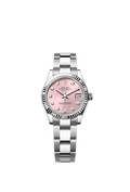 Rolex Datejust 31 Stainless Steel Fluted / Oyster / Pink - Diamond — Ref. 278274