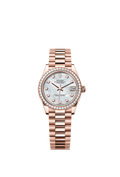 Rolex - Datejust 31 Rose Gold / Diamond / President — Ref. 278285RBR
