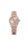 Rolex - Datejust 31 Rose Gold / Diamond / Rose - Diamond / President — Ref. 278285RBR