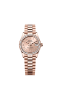 Rolex - Datejust 31 Rose Gold / Diamond / Rose - Roman / President — Ref. 278285RBR