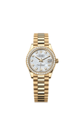 Rolex - Datejust 31 Yellow Gold / Diamond / President — Ref. 278288RBR