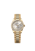 Rolex - Datejust 31 Yellow Gold / Diamond / Silver - Roman / President — Ref. 278288RBR