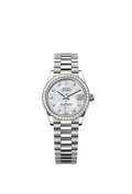 Rolex - Datejust 31 White Gold / Diamond / President — Ref. 278289RBR