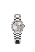 Rolex - Datejust 31 White Gold Diamond / Silver — Ref. 278289RBR