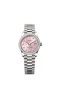 Rolex - Datejust 31 White Gold Diamond / Pink - Diamond — Ref. 278289RBR