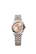 Rolex - Datejust 31 Stainless Steel/ Rose Gold / Domed - Diamond / Rose - Roman / Jubilee — Ref. 278341RBR