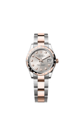 Rolex - Datejust 31 Stainless Steel/ Rose Gold / Domed - Diamond / Silver - Diamond / Oyster — Ref. 278341RBR