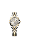 Rolex - Datejust 31 Stainless Steel / Yellow Gold / Domed - Diamond / Silver - Diamond / Jubilee — Ref. 278343RBR