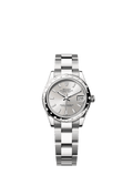 Rolex - Datejust 31 Stainless Steel Domed Diamond / Oyster / Silver — Ref. 278344RBR