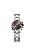Rolex - Datejust 31 Stainless Steel Domed Diamond / Oyster / Grey — Ref. 278344RBR
