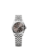 Rolex - Datejust 31 Stainless Steel Domed Diamond / Jubilee / Grey — Ref. 278344RBR