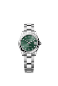 Rolex - Datejust 31 Stainless Steel Domed Diamond / Oyster / Green — Ref. 278344RBR