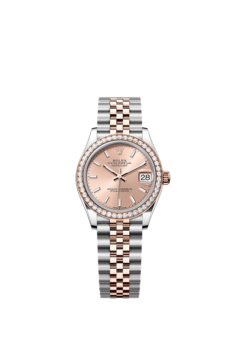 Rolex - Datejust 31 Stainless Steel/ Rose Gold / Diamond / Rose / Jubilee — Ref. 278381RBR