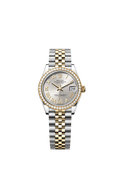 Rolex - Datejust 31 Stainless Steel / Yellow Gold / Diamond / Silver - Roman / Jubilee — Ref. 278383RBR