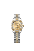 Rolex - Datejust 31 Stainless Steel / Yellow Gold / Diamond / Champagne / Jubilee — Ref. 278383RBR
