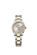 Rolex - Datejust 31 Stainless Steel / Yellow Gold / Diamond / Silver - Diamond / Oyster — Ref. 278383RBR