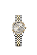 Rolex - Datejust 31 Stainless Steel / Yellow Gold / Diamond / Silver - Diamond / Jubilee — Ref. 278383RBR
