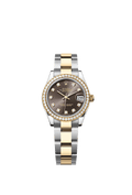 Rolex - Datejust 31 Stainless Steel / Yellow Gold / Diamond / Grey - Diamond / Oyster — Ref. 278383RBR