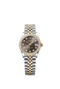 Rolex - Datejust 31 Stainless Steel / Yellow Gold / Diamond / Grey - Diamond / Jubilee — Ref. 278383RBR