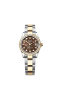 Rolex - Datejust 31 Stainless Steel / Yellow Gold / Diamond / Black MOP / Oyster — Ref. 278383RBR