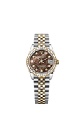 Rolex - Datejust 31 Stainless Steel / Yellow Gold / Diamond / Black MOP / Jubilee — Ref. 278383RBR