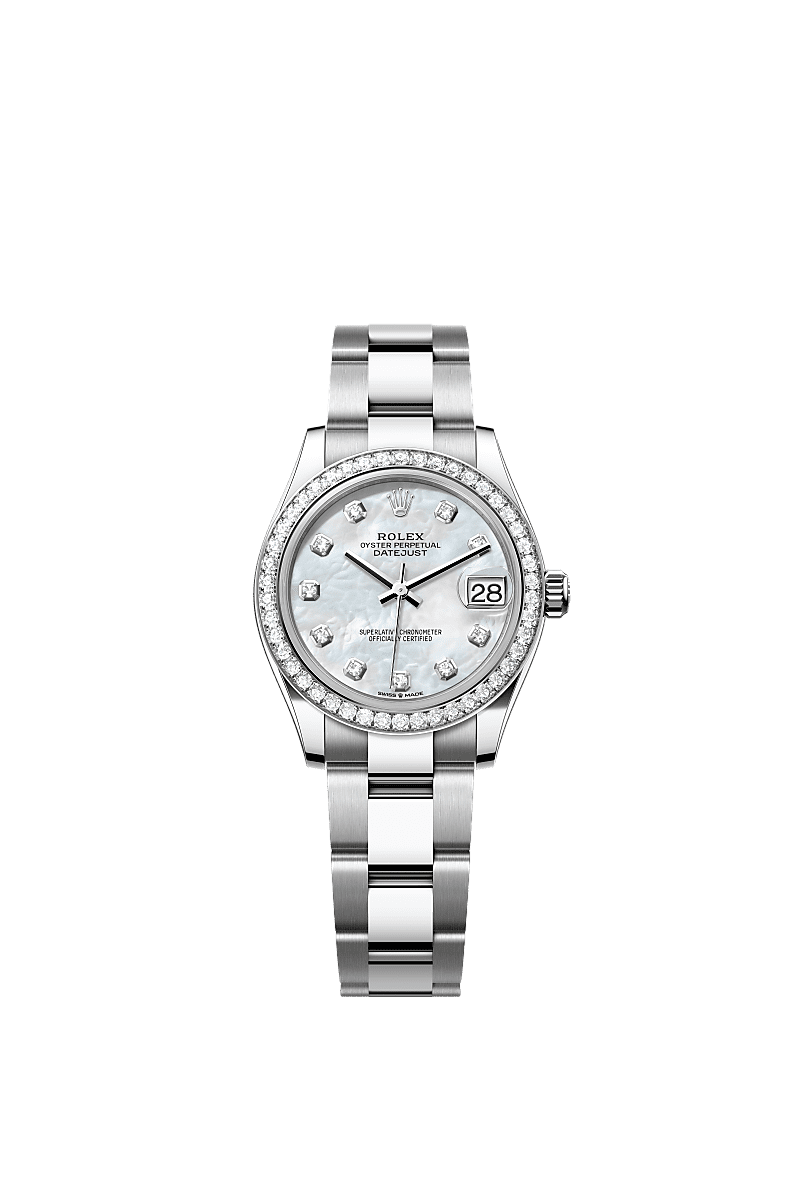 Rolex - Datejust 31 Stainless Steel Diamond / Oyster / MOP — Ref. 278384RBR