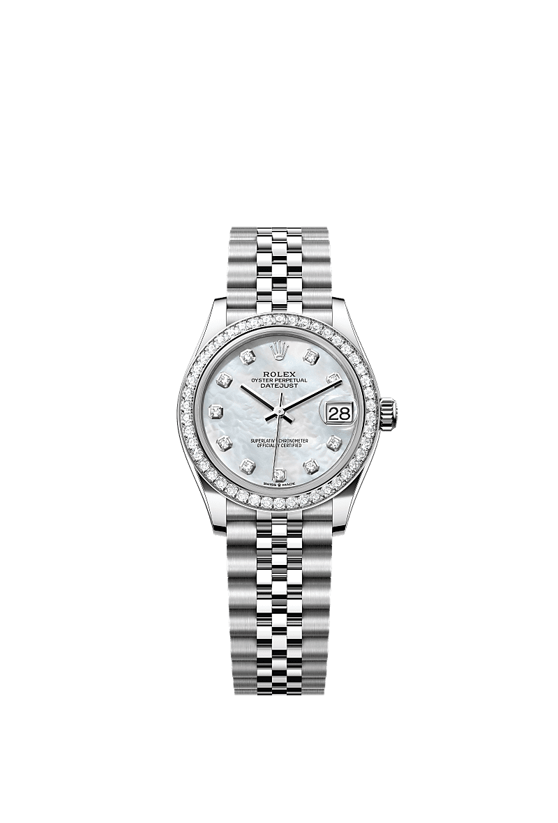Rolex - Datejust 31 Stainless Steel Diamond / Jubilee / MOP — Ref. 278384RBR